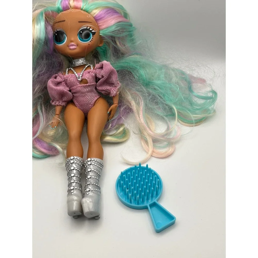 LOL Surprise OMG Remix 2020 Collector Edition Jukebox BB Doll Pink Outfit Brush
